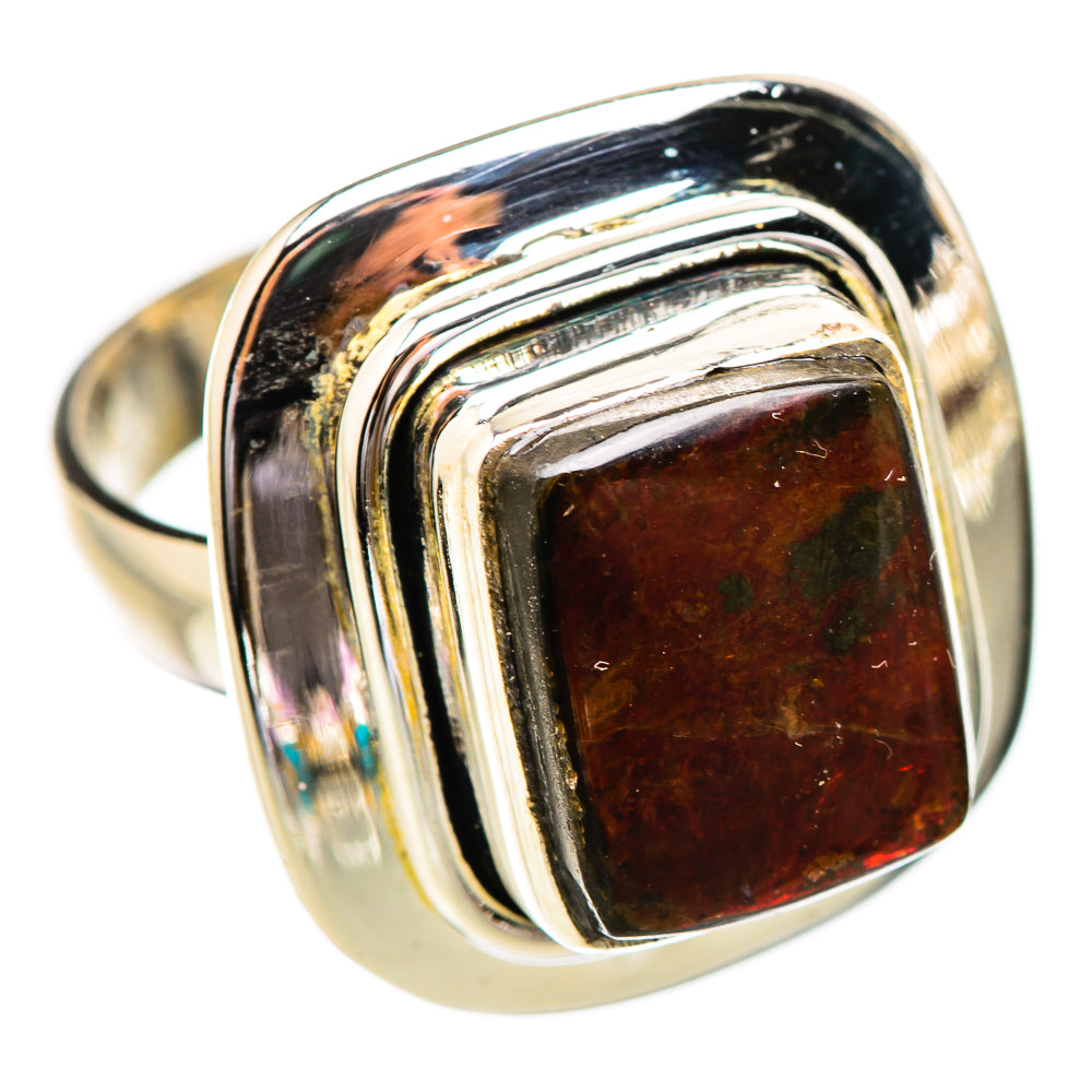 Ammolite Rings handcrafted by Anasilvercos - RING130643 - Photo 2