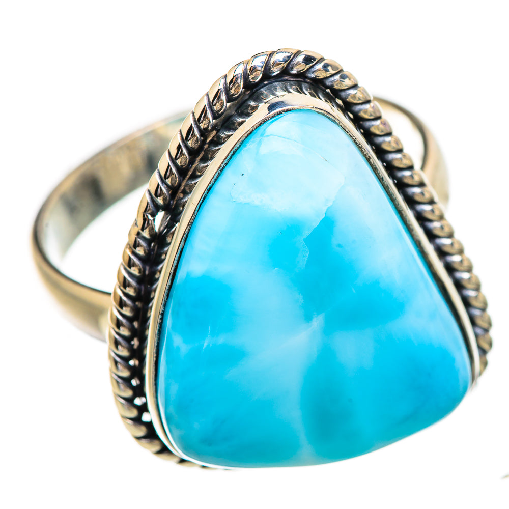 Larimar Rings handcrafted by Anasilvercos - RING130663 - Photo 2