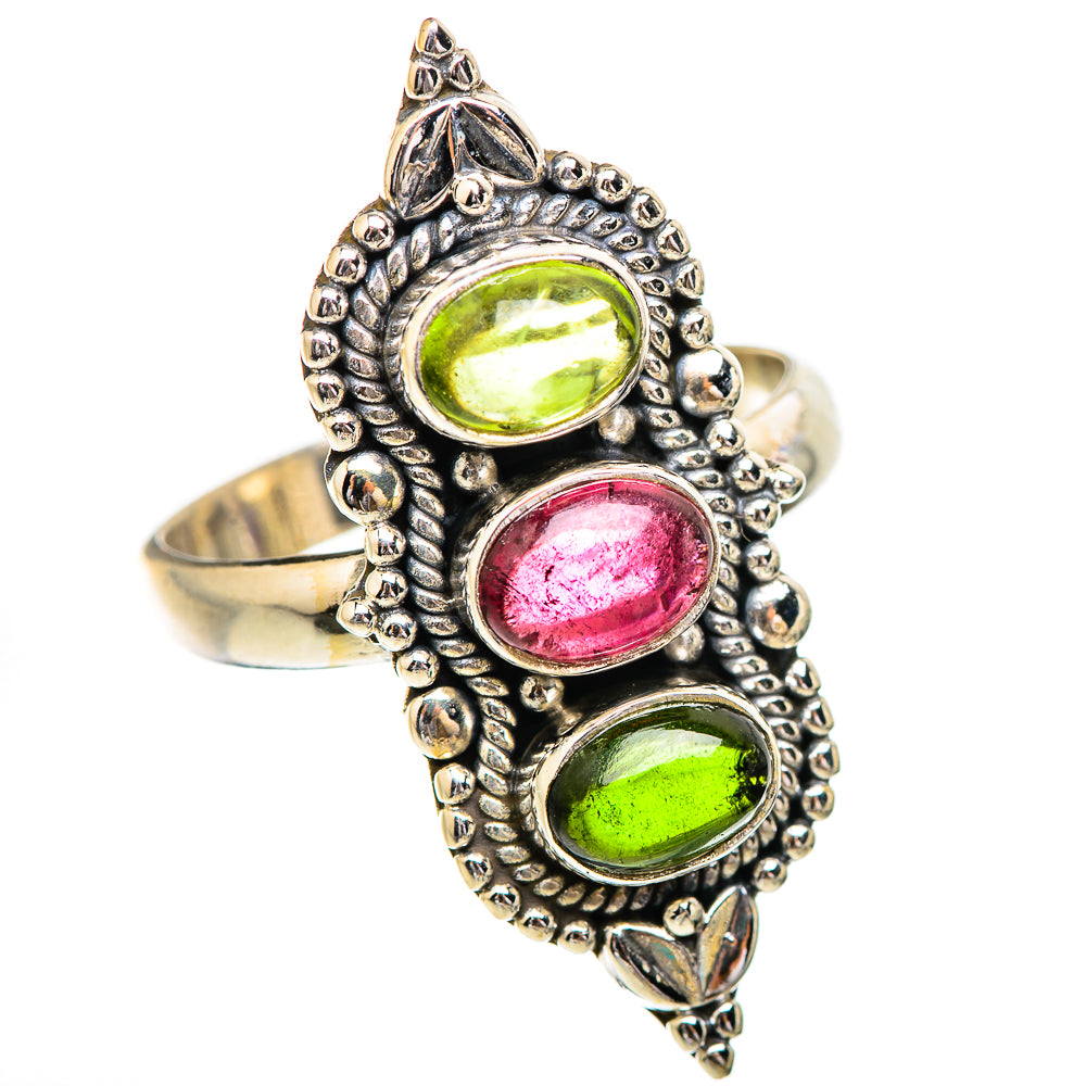 Tourmaline Rings handcrafted by Anasilvercos - RING130680 - Photo 2
