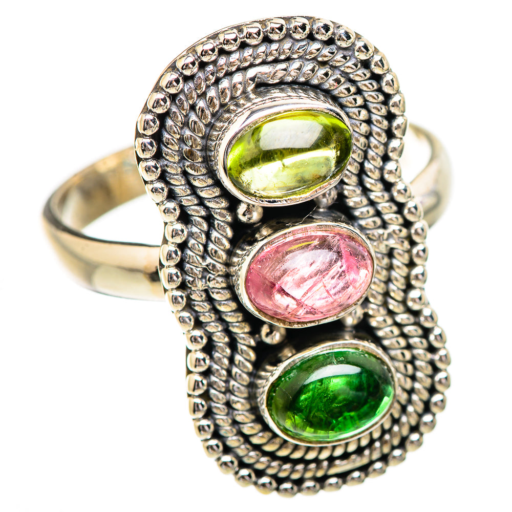 Tourmaline Rings handcrafted by Anasilvercos - RING130682 - Photo 2
