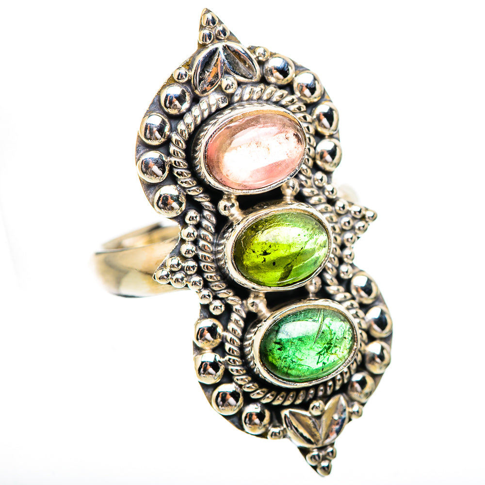 Tourmaline Rings handcrafted by Anasilvercos - RING130684 - Photo 2