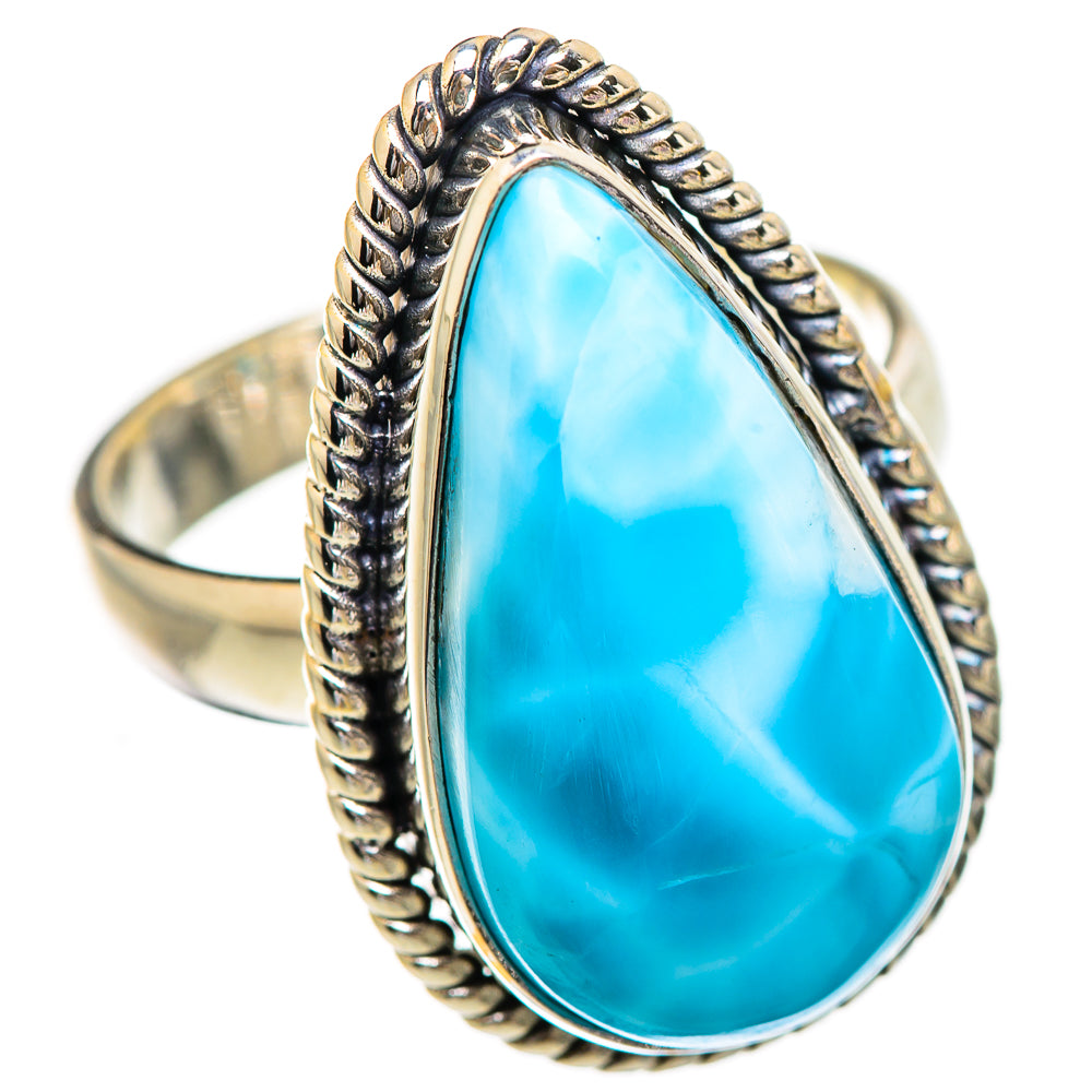 Larimar Rings handcrafted by Anasilvercos - RING130689 - Photo 2