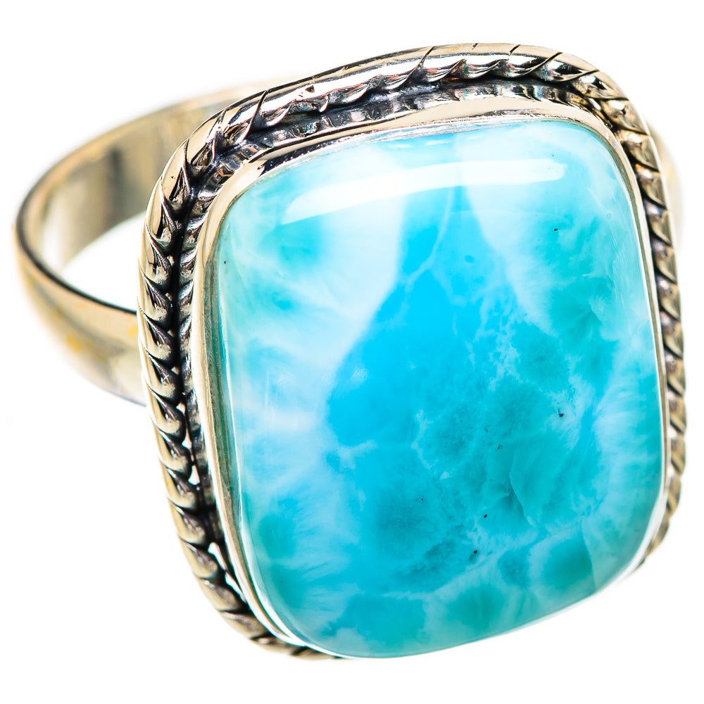 Larimar Rings handcrafted by Anasilvercos - RING130692 - Photo 2