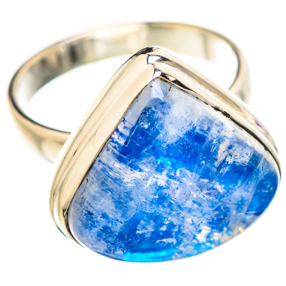 Rainbow Moonstone Rings handcrafted by Anasilvercos - RING130698 - Photo 2