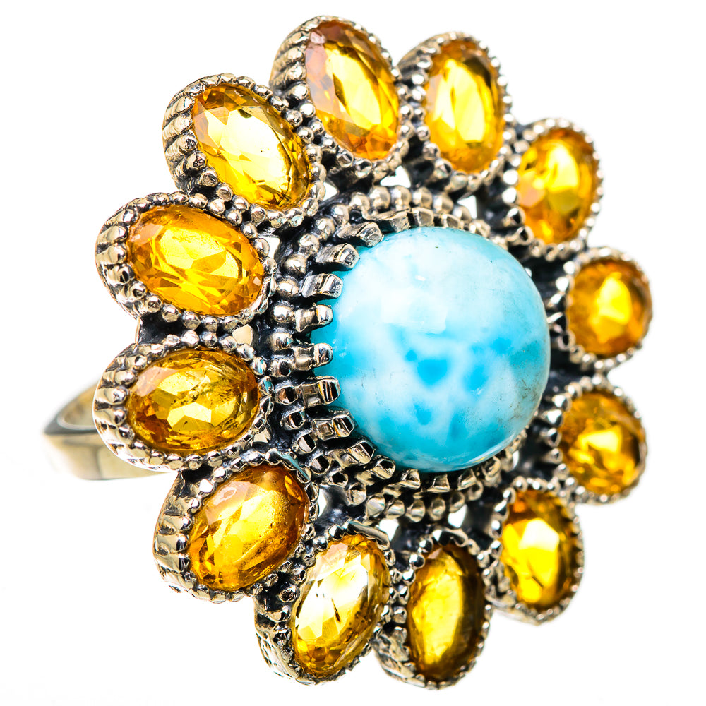 Larimar Rings handcrafted by Anasilvercos - RING130720 - Photo 2