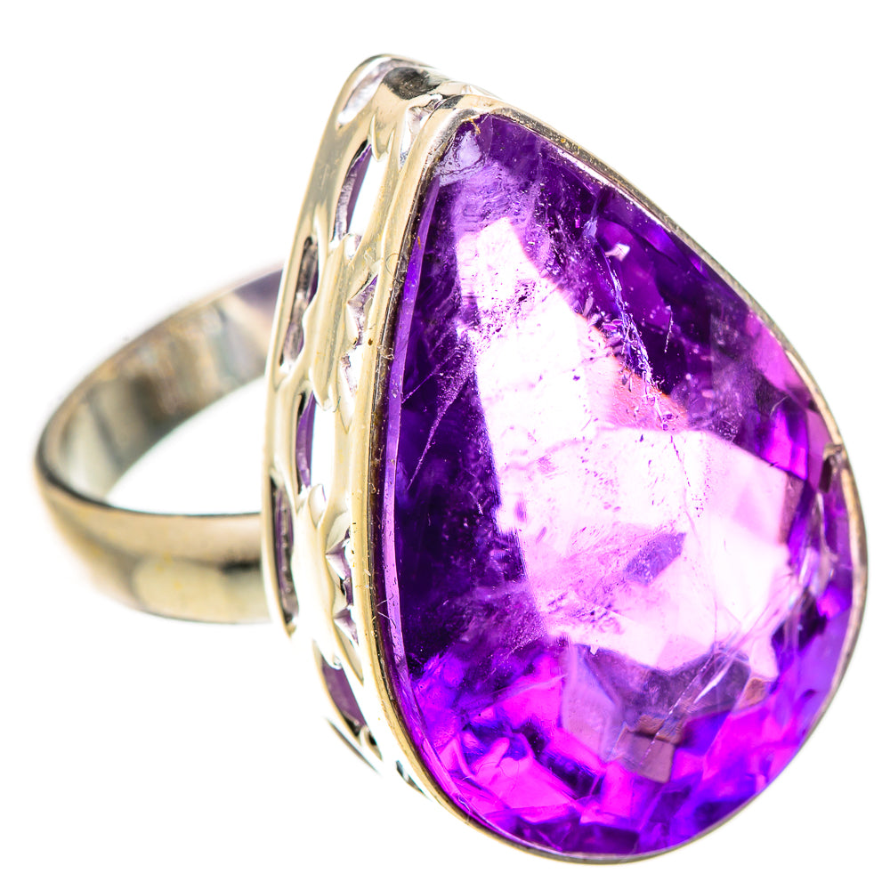 Amethyst Rings handcrafted by Anasilvercos - RING130758 - Photo 2