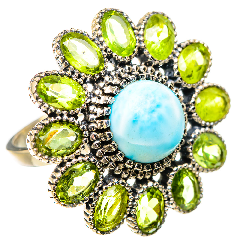 Larimar Rings handcrafted by Anasilvercos - RING130766 - Photo 2