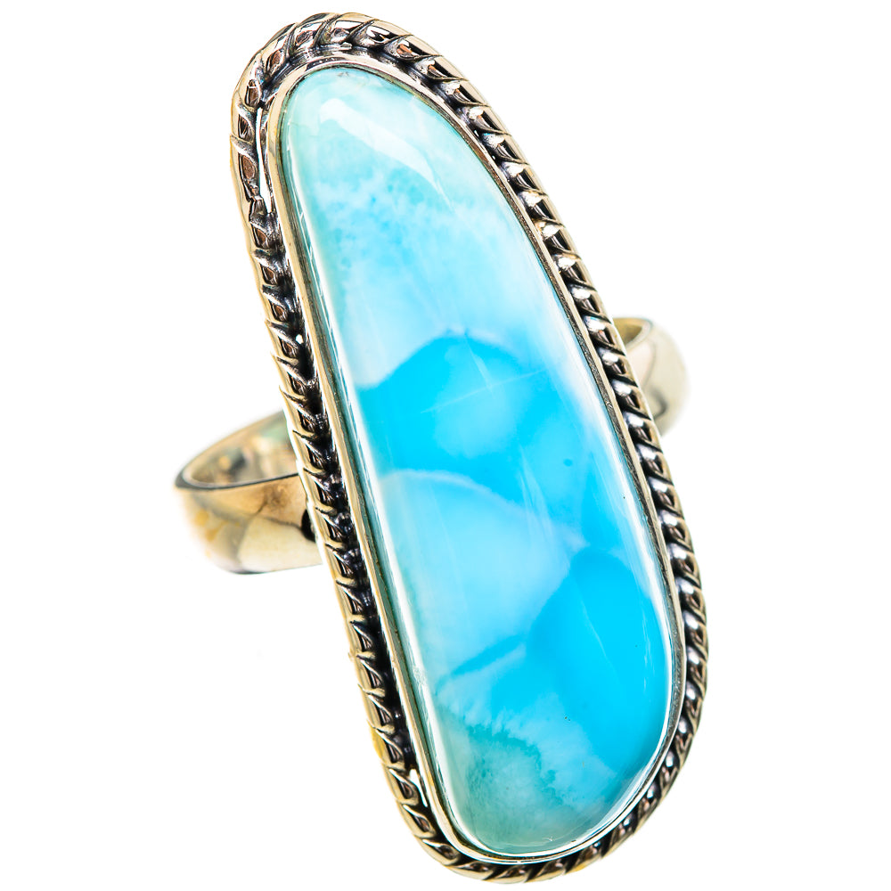 Larimar Rings handcrafted by Anasilvercos - RING130770 - Photo 2