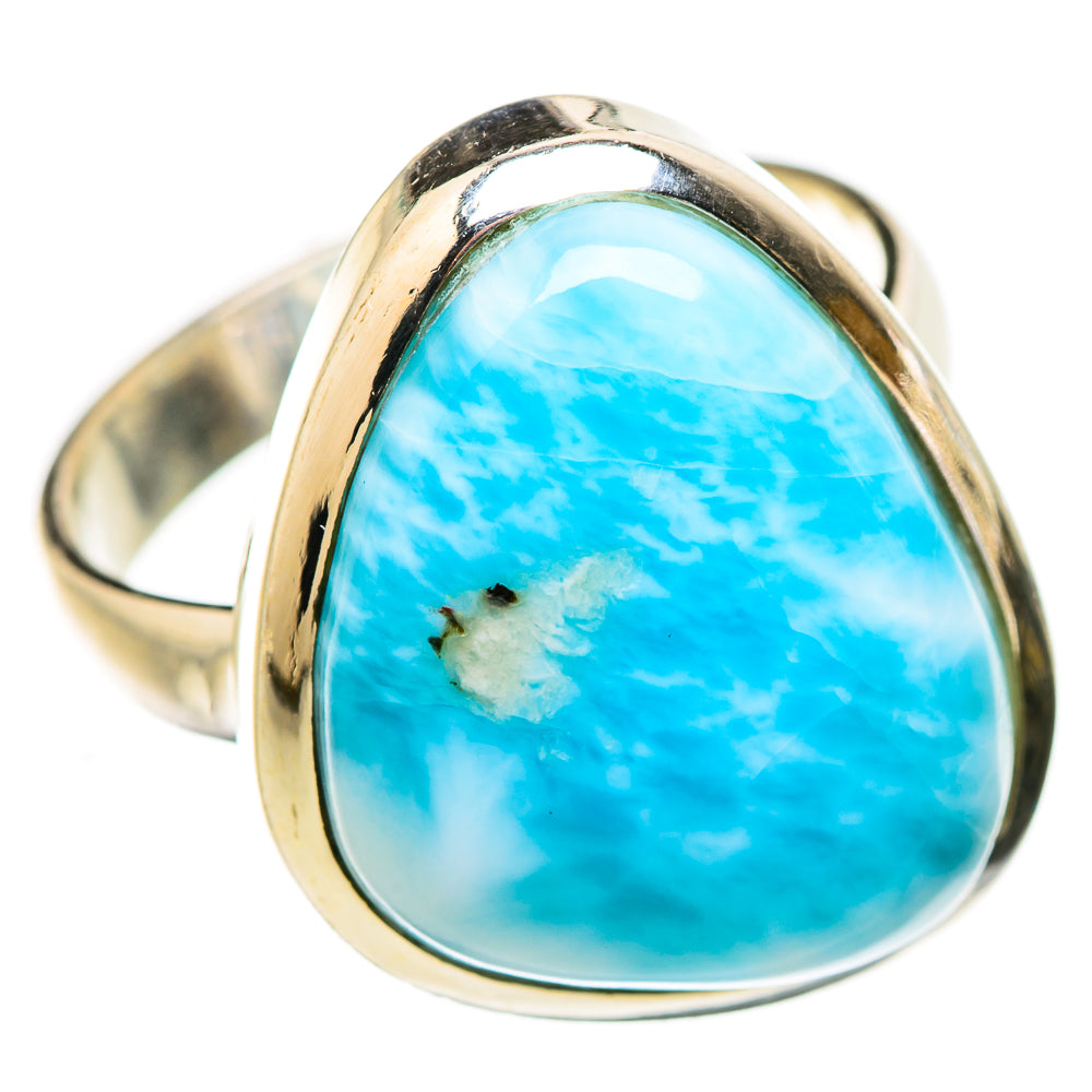 Larimar Rings handcrafted by Anasilvercos - RING130820 - Photo 2