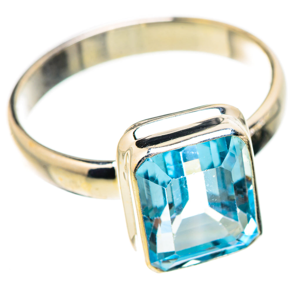 Blue Topaz Rings handcrafted by Anasilvercos - RING130855 - Photo 2