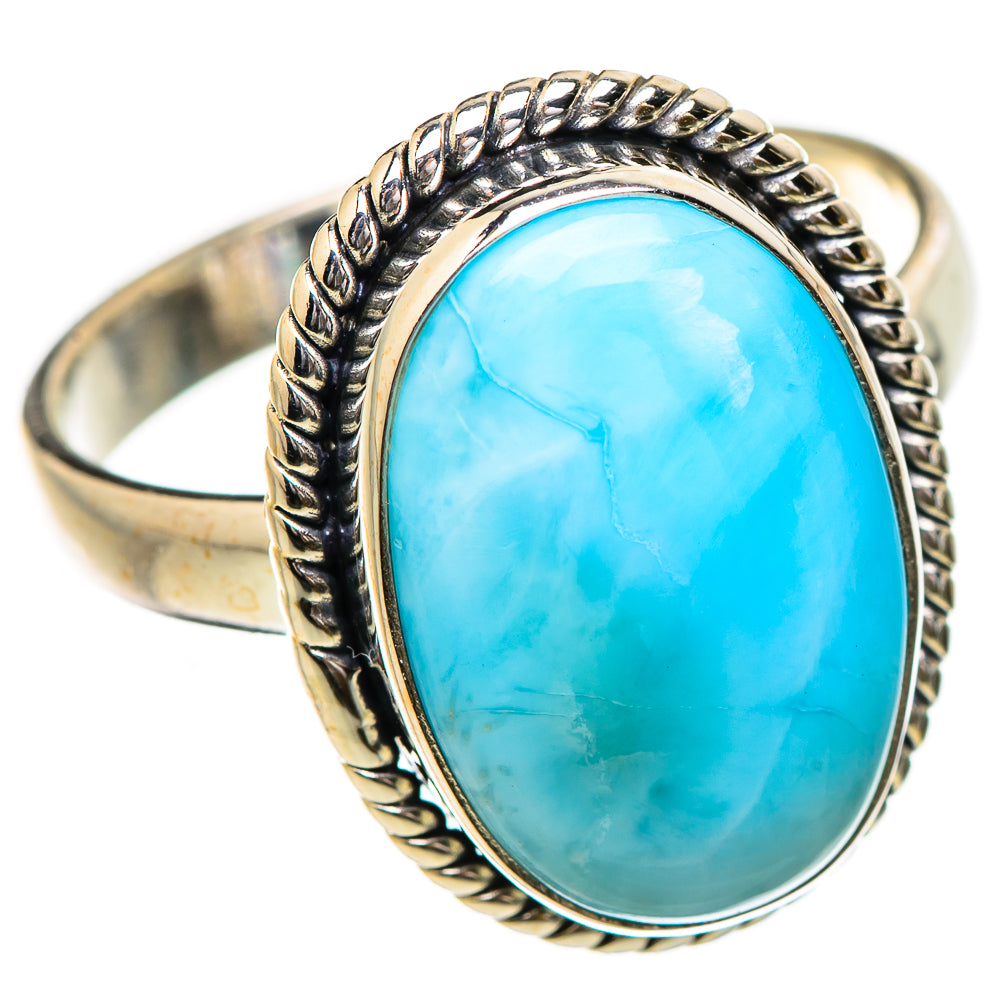 Larimar Rings handcrafted by Anasilvercos - RING130856 - Photo 2
