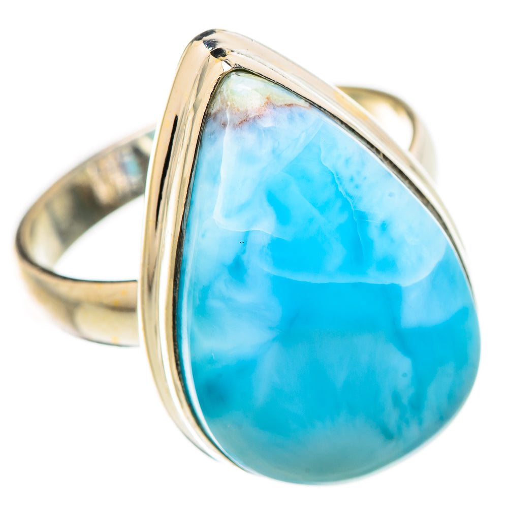 Larimar Rings handcrafted by Anasilvercos - RING130860 - Photo 2