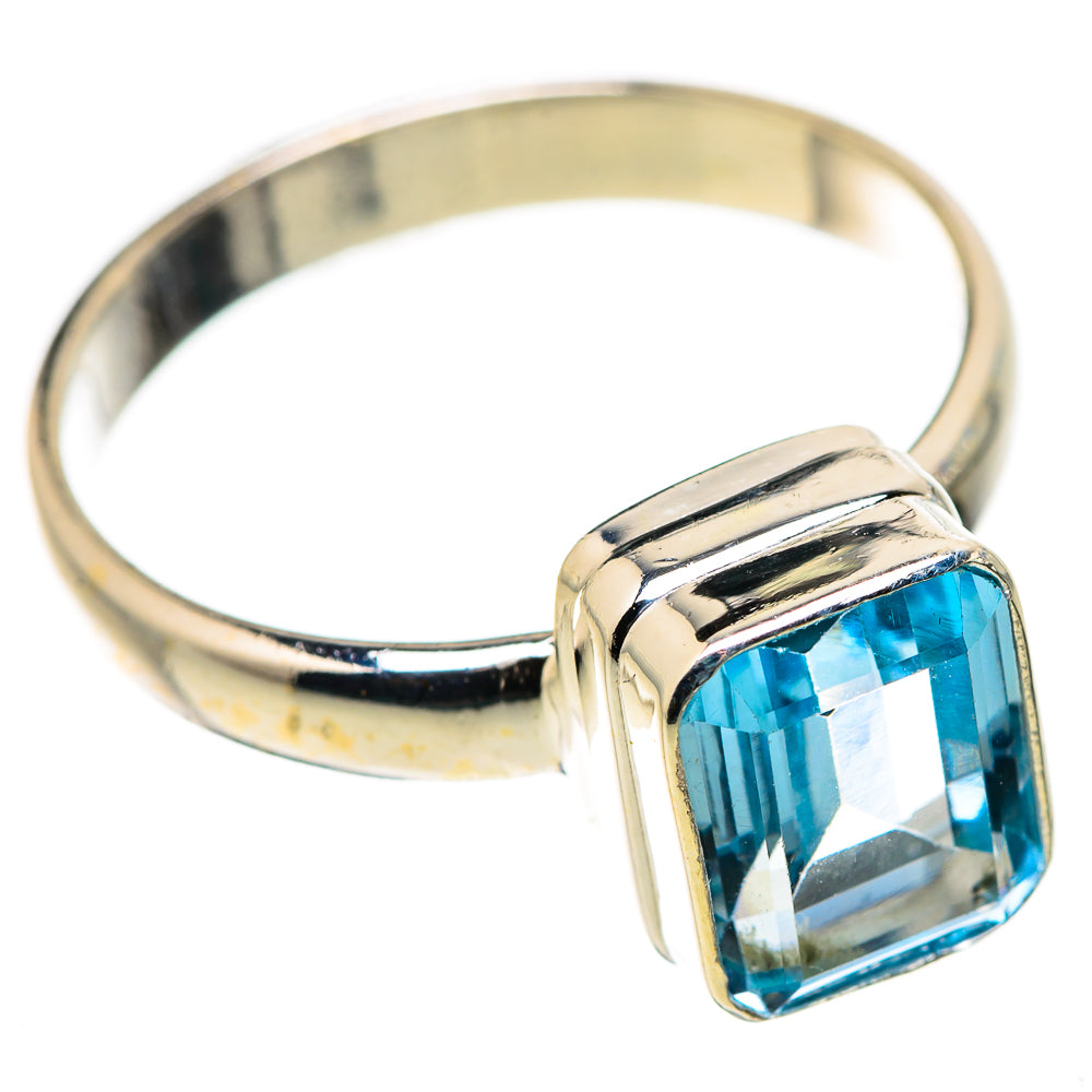 Blue Topaz Rings handcrafted by Anasilvercos - RING130870 - Photo 2