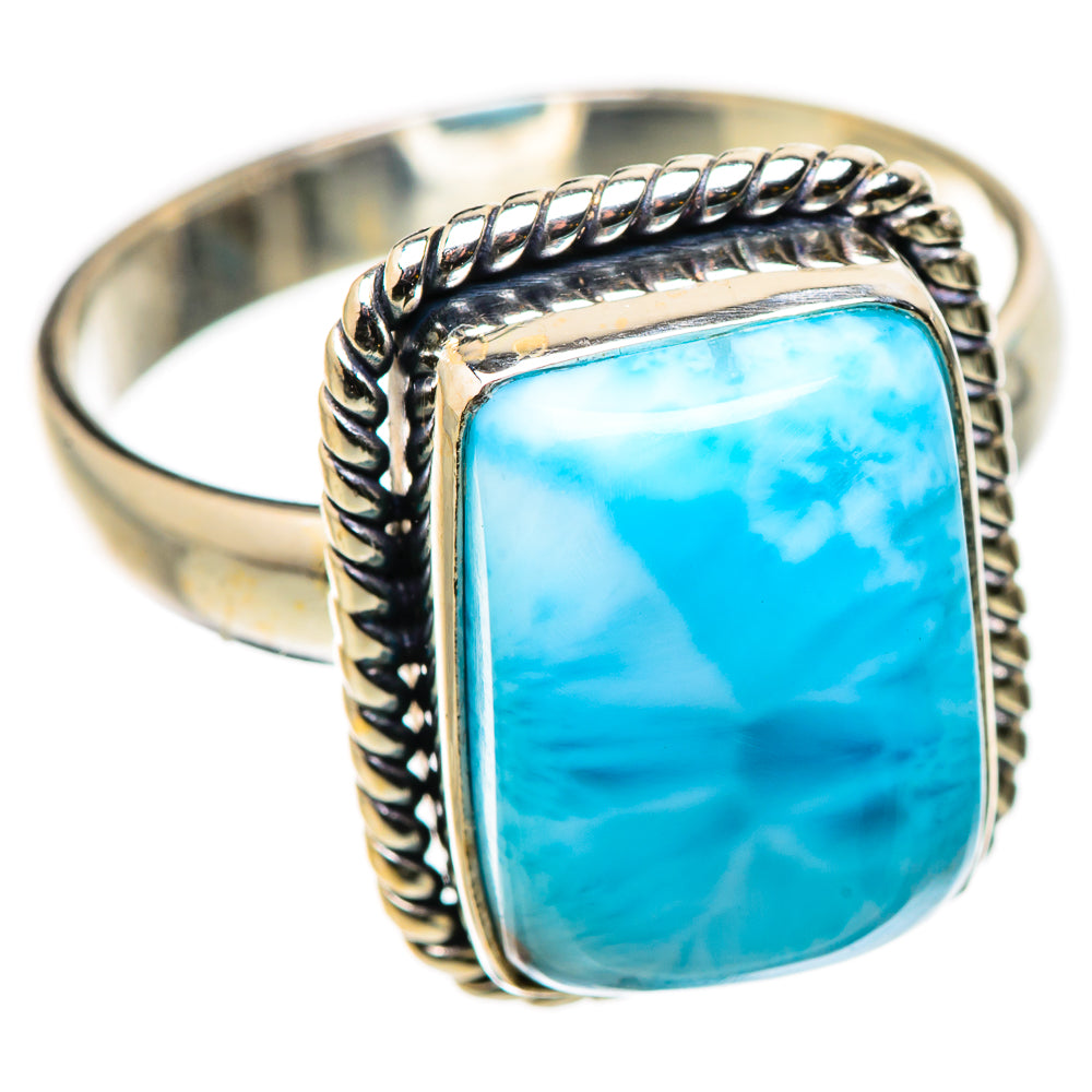 Larimar Rings handcrafted by Anasilvercos - RING130900 - Photo 2