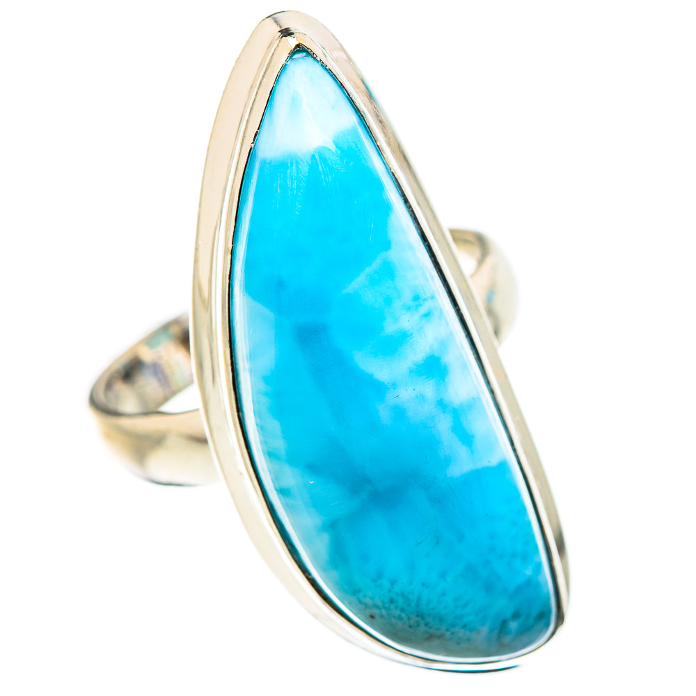 Larimar Rings handcrafted by Anasilvercos - RING130902 - Photo 2
