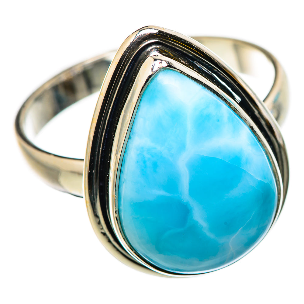 Larimar Rings handcrafted by Anasilvercos - RING130920 - Photo 2
