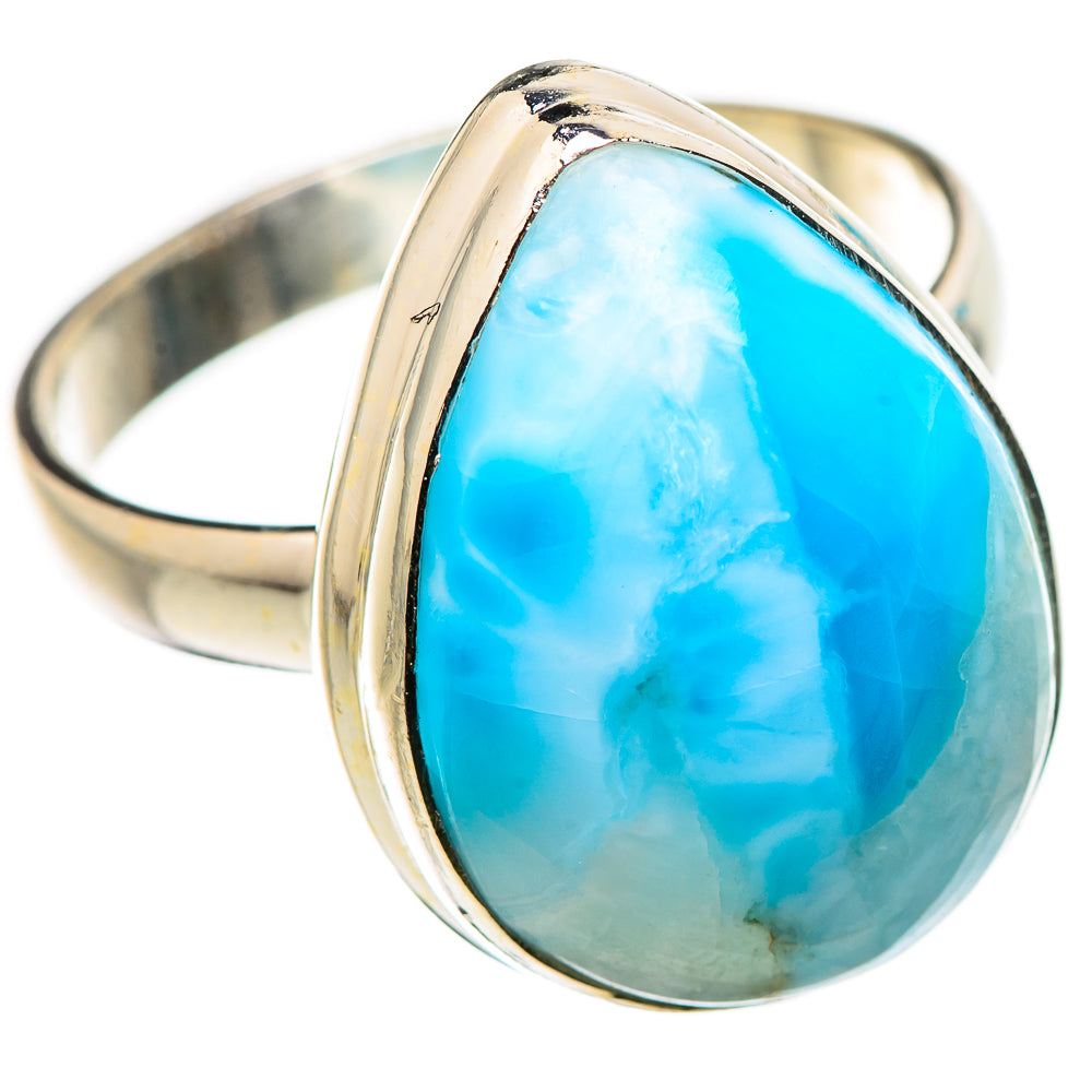 Larimar Rings handcrafted by Anasilvercos - RING130945 - Photo 2