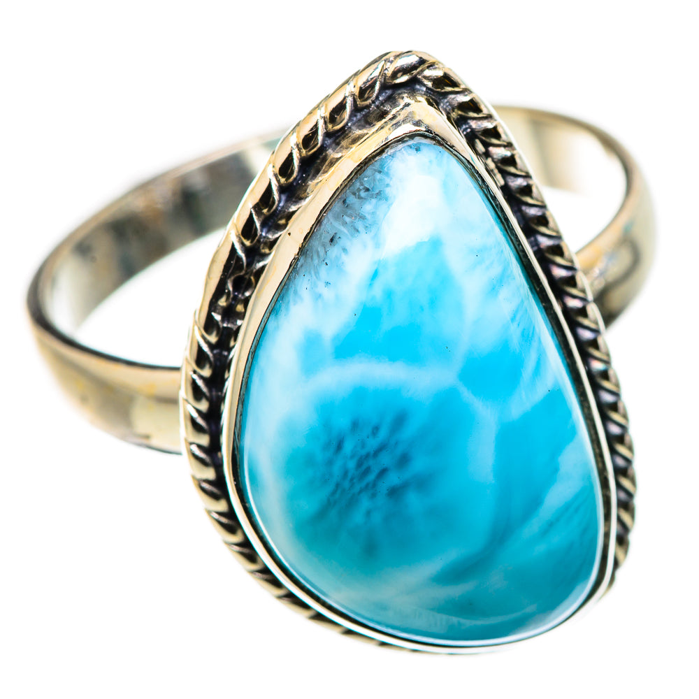 Larimar Rings handcrafted by Anasilvercos - RING130962 - Photo 2