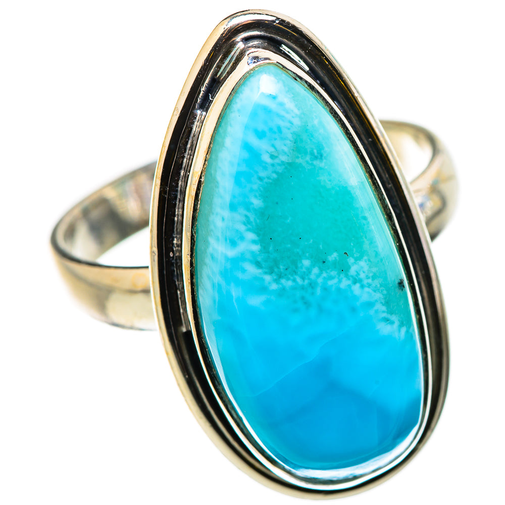 Larimar Rings handcrafted by Anasilvercos - RING130963 - Photo 2