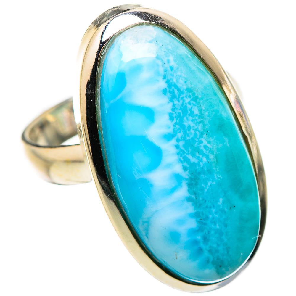 Larimar Rings handcrafted by Anasilvercos - RING130965 - Photo 2