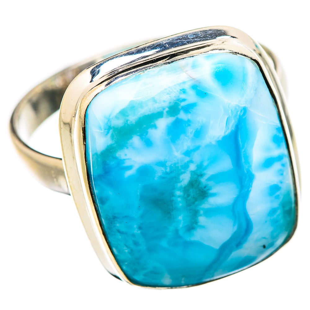 Larimar Rings handcrafted by Anasilvercos - RING130978 - Photo 2