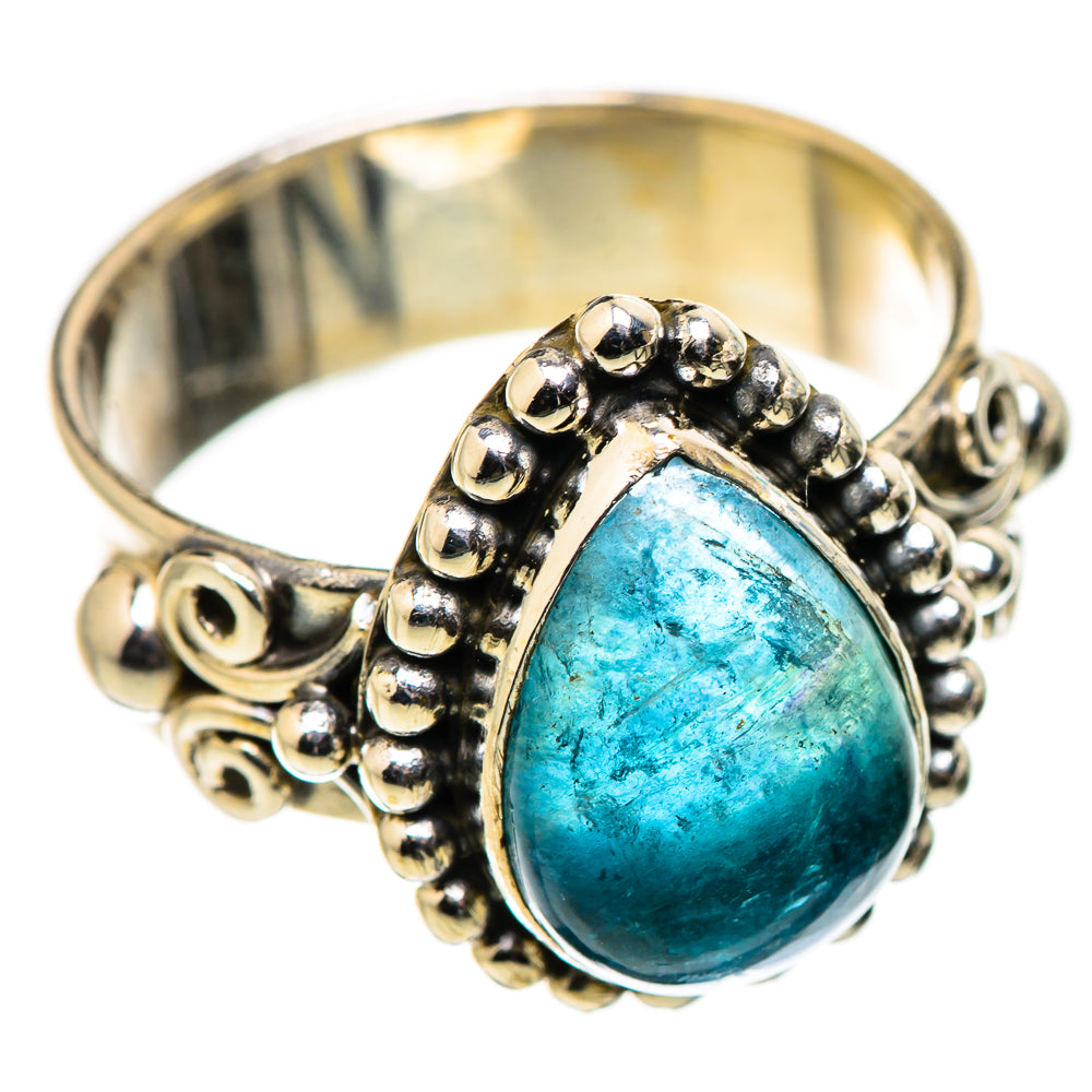 Apatite Rings handcrafted by Anasilvercos - RING130982 - Photo 2