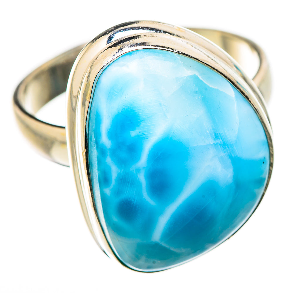 Larimar Rings handcrafted by Anasilvercos - RING131009 - Photo 2