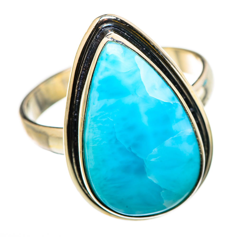 Larimar Rings handcrafted by Anasilvercos - RING131057 - Photo 2