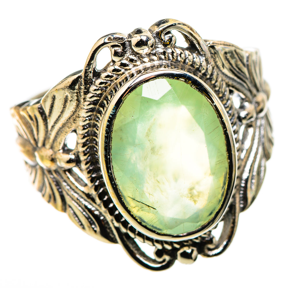 Prehnite Rings handcrafted by Anasilvercos - RING131072 - Photo 2