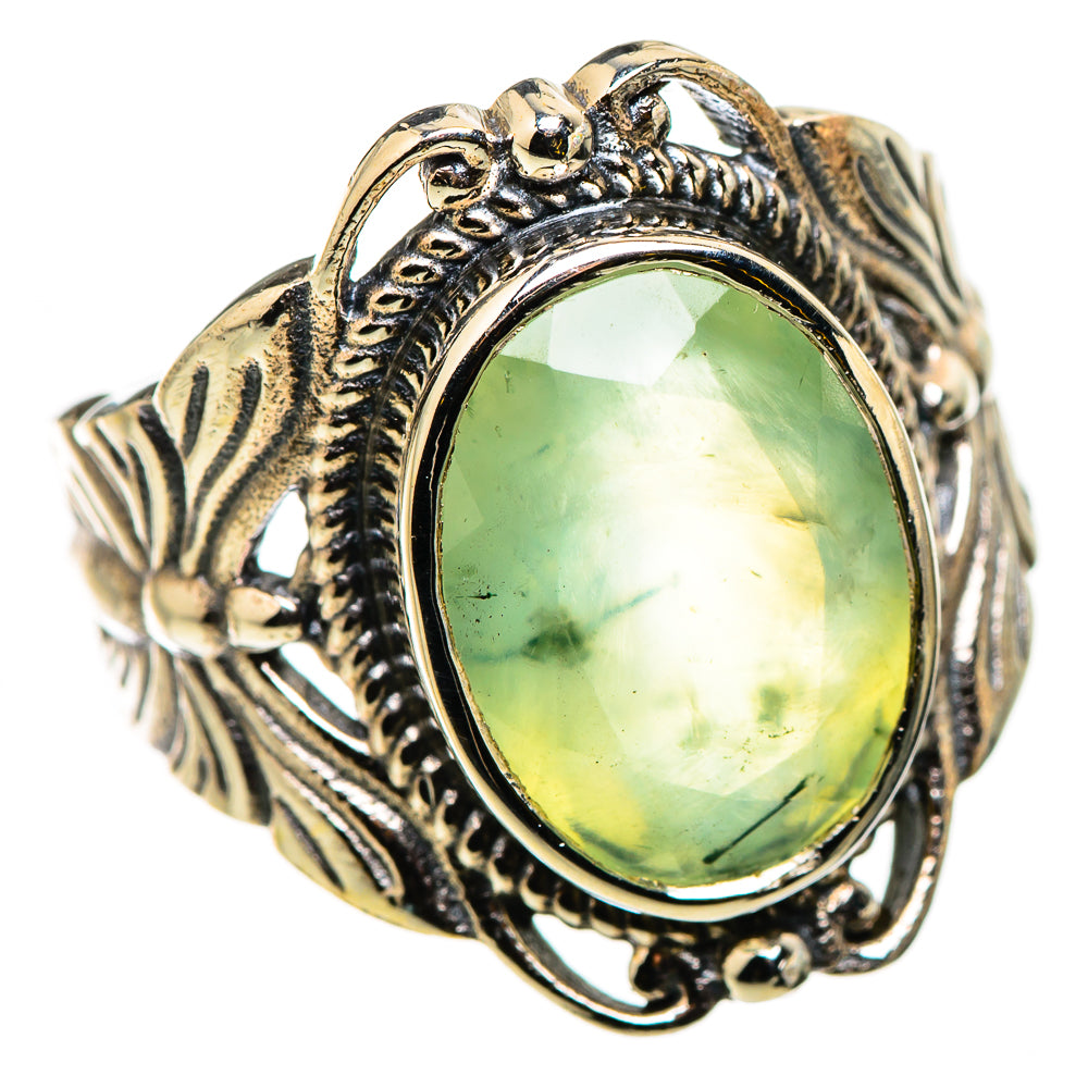 Prehnite Rings handcrafted by Anasilvercos - RING131081 - Photo 2
