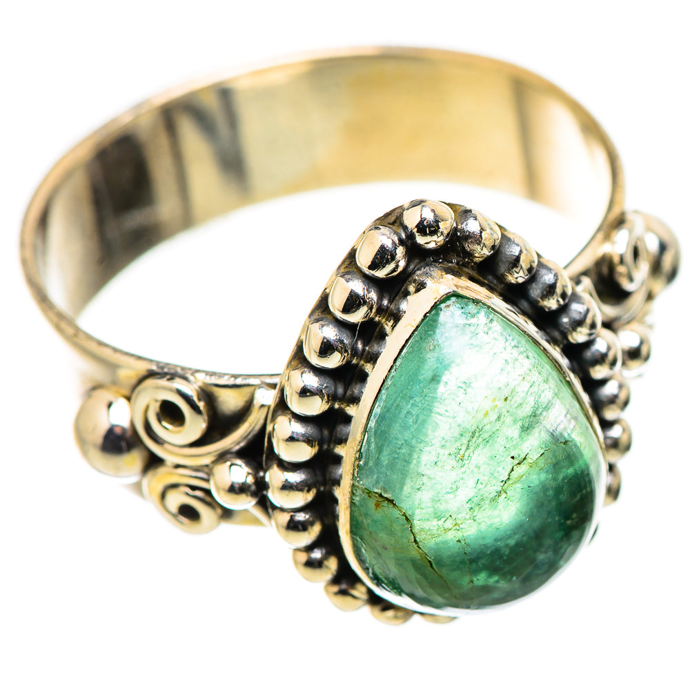 Prehnite Rings handcrafted by Anasilvercos - RING131086 - Photo 2