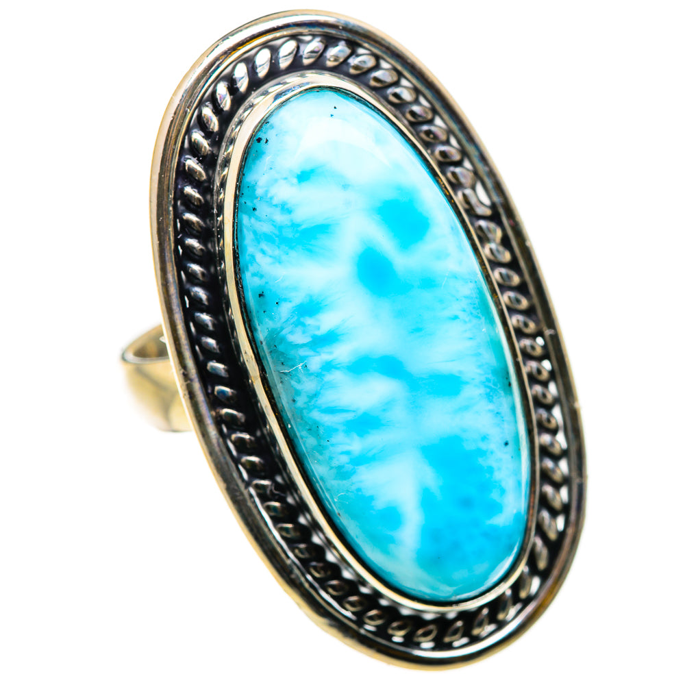 Larimar Rings handcrafted by Anasilvercos - RING131139 - Photo 2