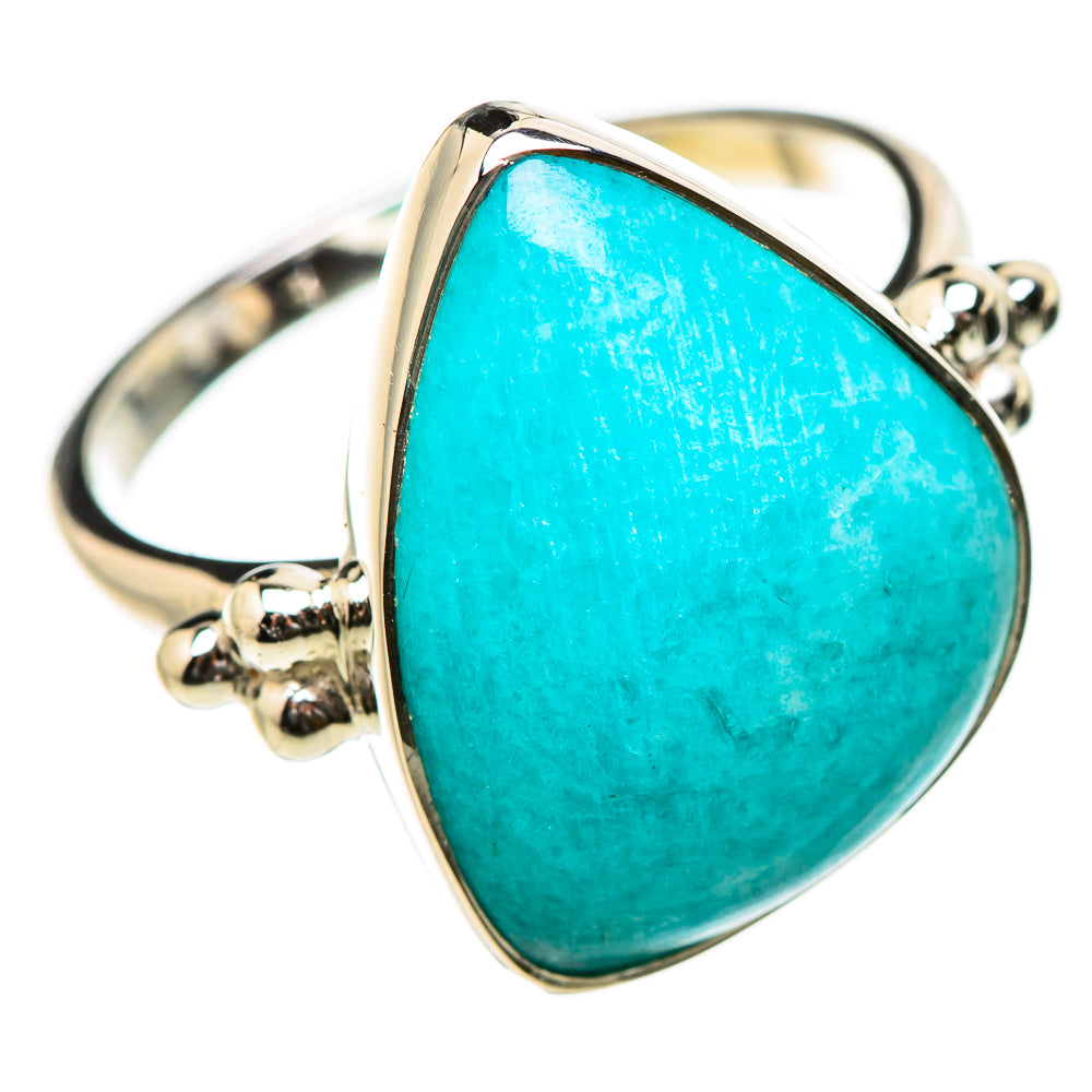 Amazonite Rings handcrafted by Anasilvercos - RING131151 - Photo 2
