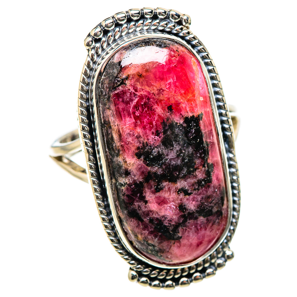 Rhodonite Rings handcrafted by Anasilvercos - RING131180 - Photo 2