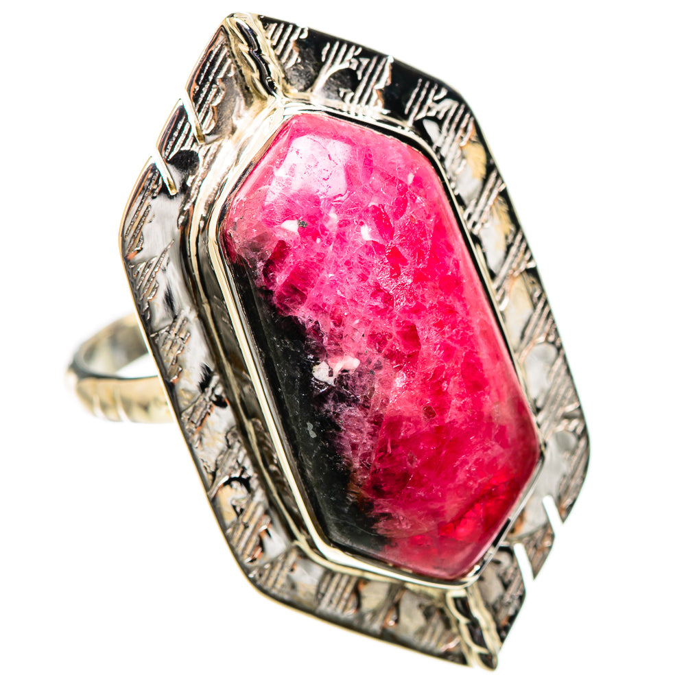 Rhodonite Rings handcrafted by Anasilvercos - RING131198 - Photo 2