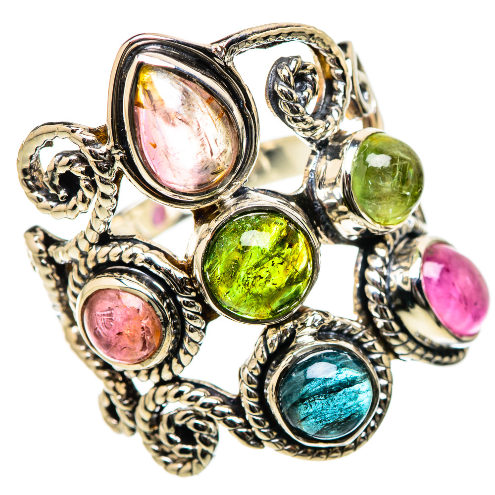 Tourmaline Rings handcrafted by Anasilvercos - RING131208 - Photo 2