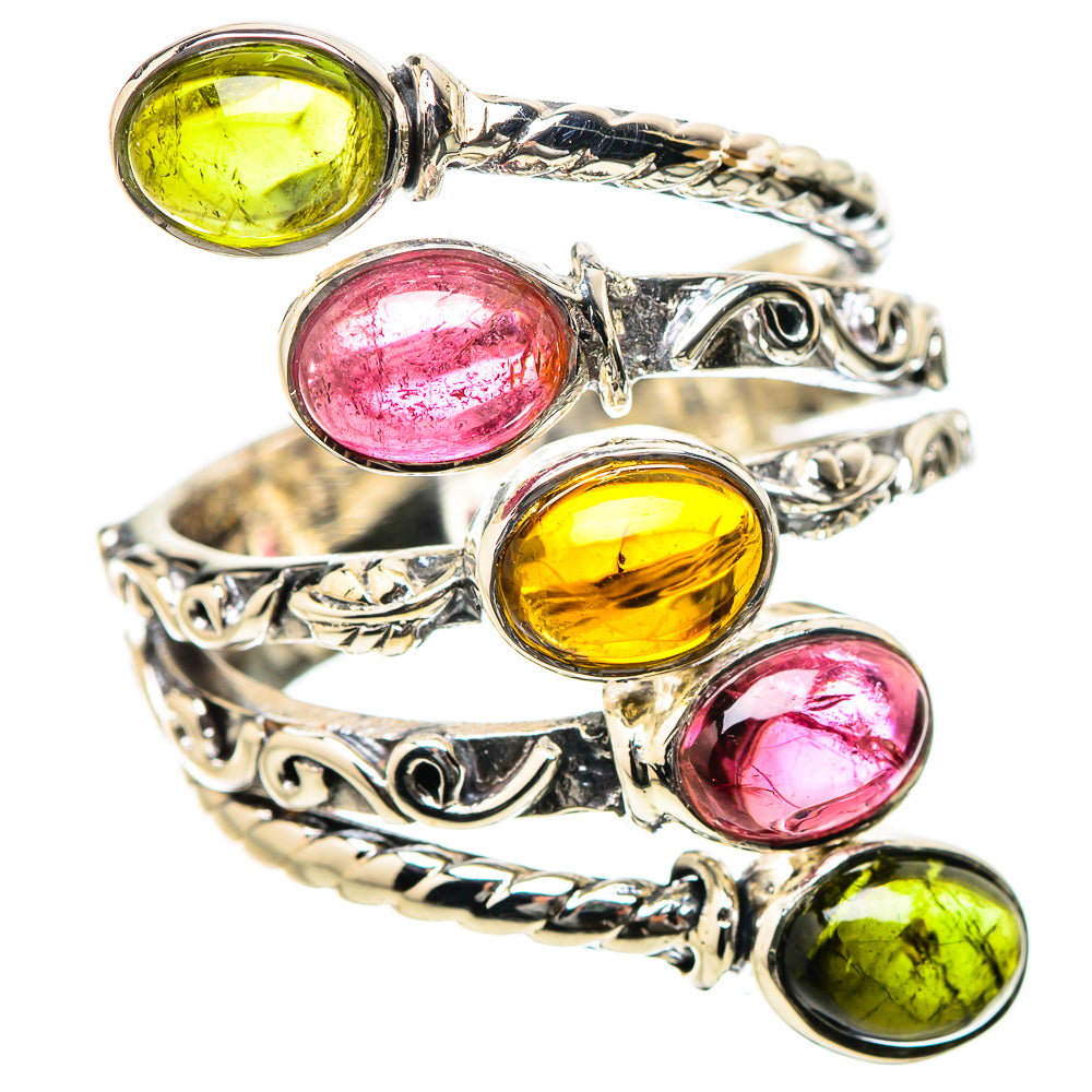 Tourmaline Rings handcrafted by Anasilvercos - RING131250 - Photo 2