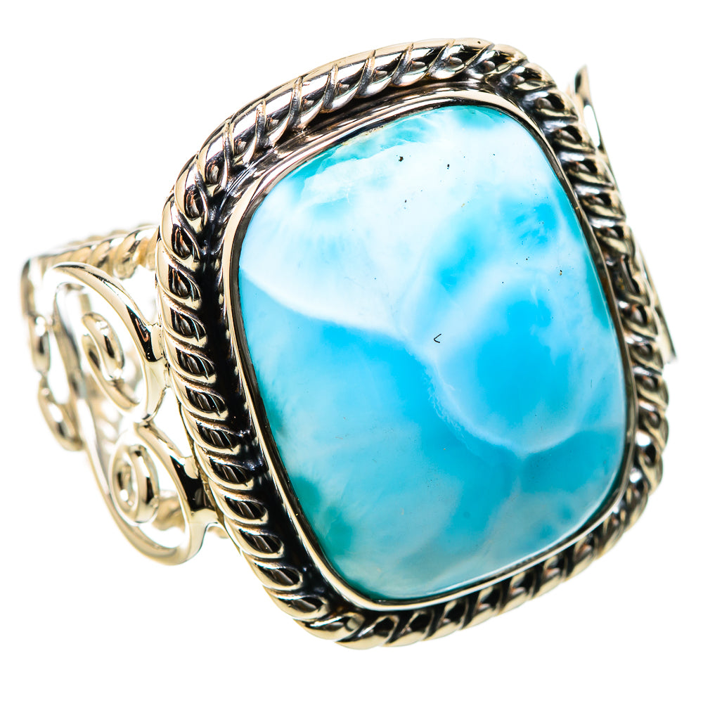 Larimar Rings handcrafted by Anasilvercos - RING131255 - Photo 2