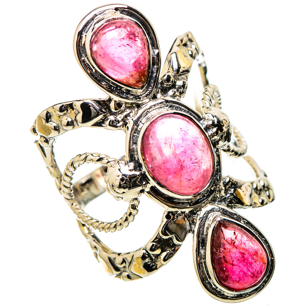 Pink Tourmaline Rings handcrafted by Anasilvercos - RING131264 - Photo 2