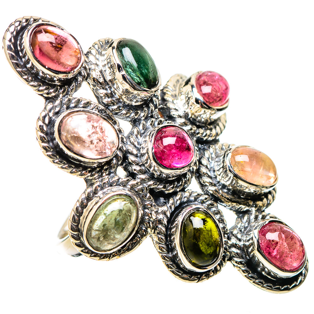 Tourmaline Rings handcrafted by Anasilvercos - RING131288 - Photo 2