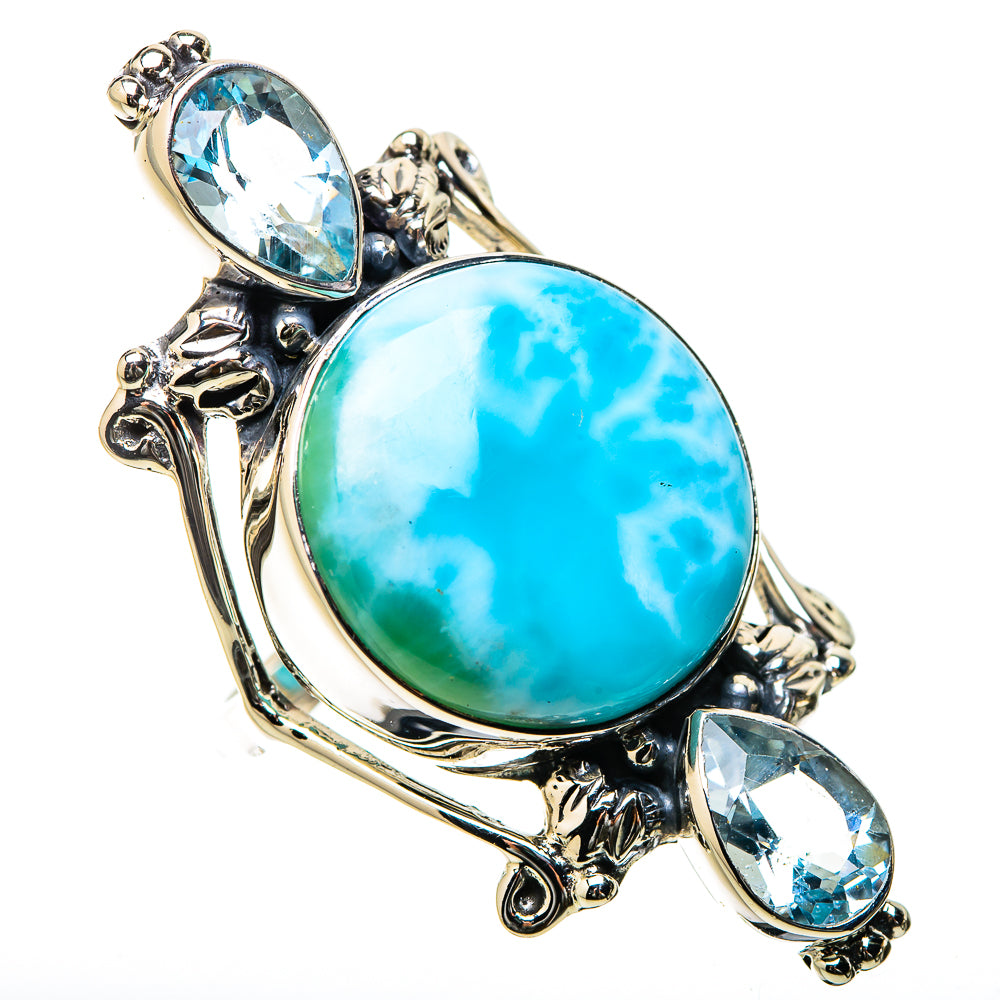 Larimar Rings handcrafted by Anasilvercos - RING131290 - Photo 2