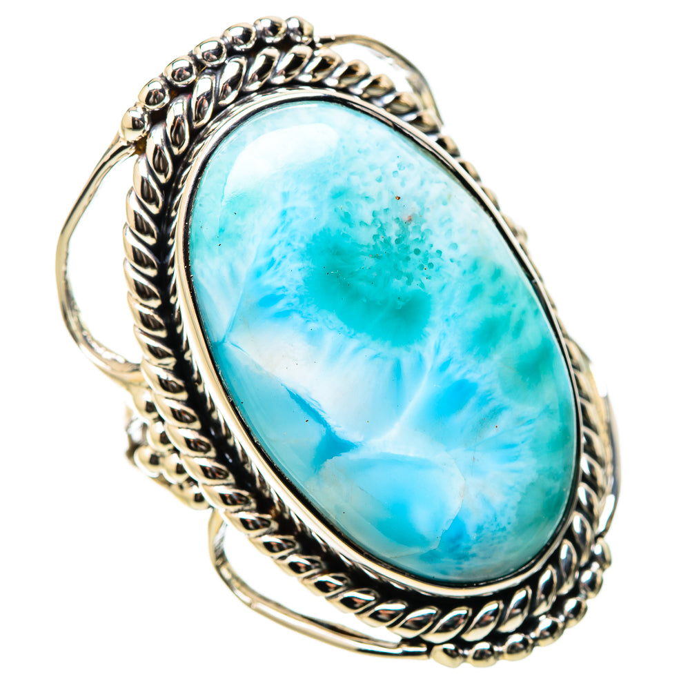 Larimar Rings handcrafted by Anasilvercos - RING131293 - Photo 2
