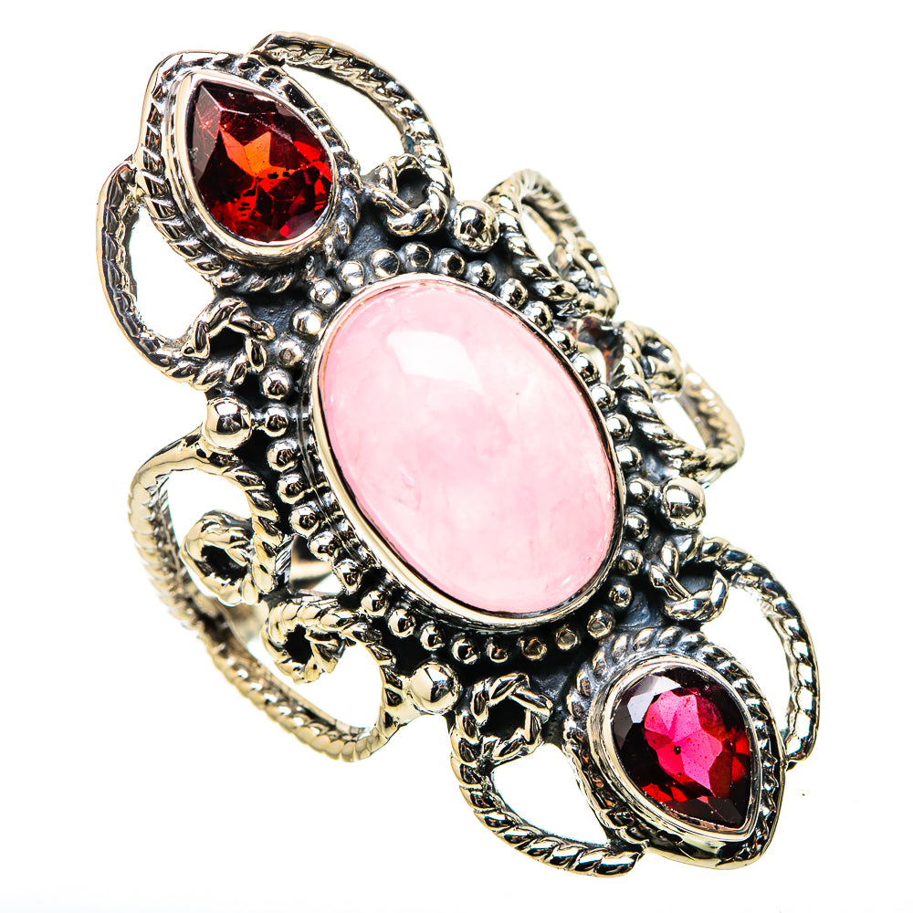 Morganite Rings handcrafted by Anasilvercos - RING131305 - Photo 2