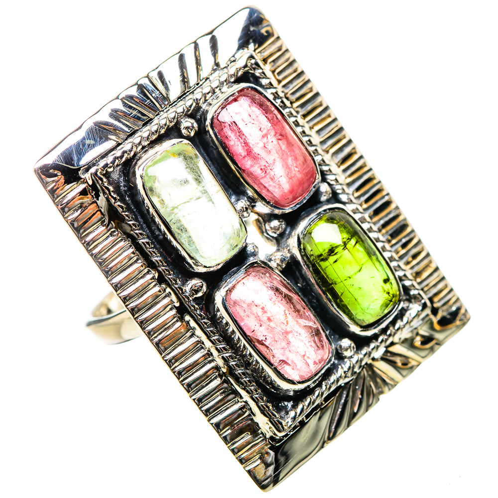 Tourmaline Rings handcrafted by Anasilvercos - RING131311 - Photo 2