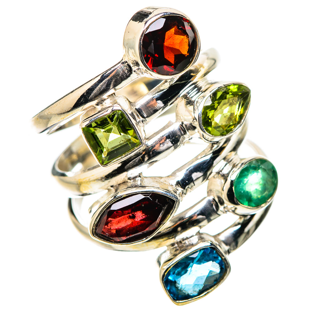 Garnet Rings handcrafted by Anasilvercos - RING131388 - Photo 2