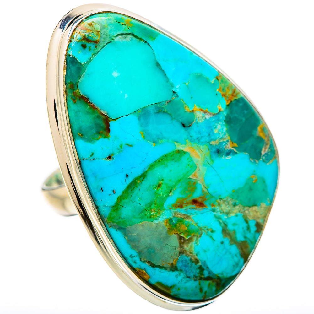 Chrysocolla Rings handcrafted by Anasilvercos - RING131396 - Photo 2