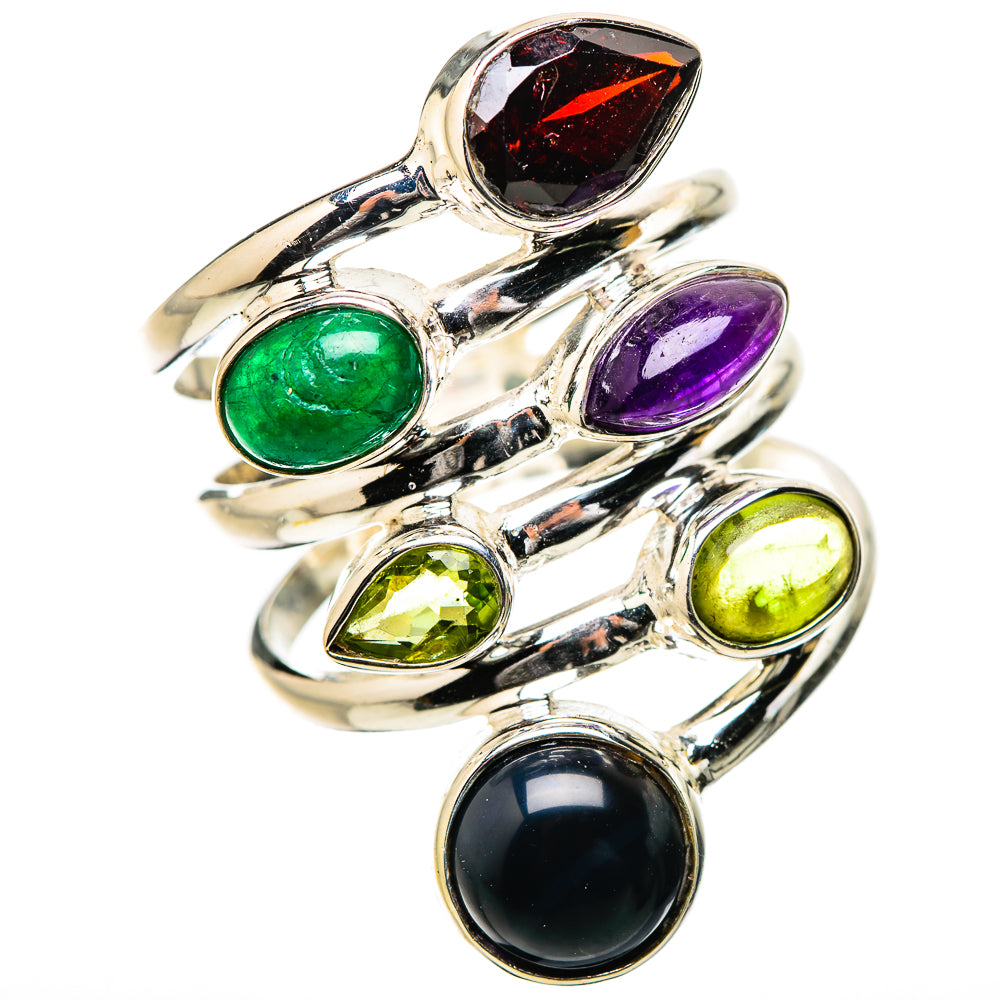 Black Onyx Rings handcrafted by Anasilvercos - RING131439 - Photo 2
