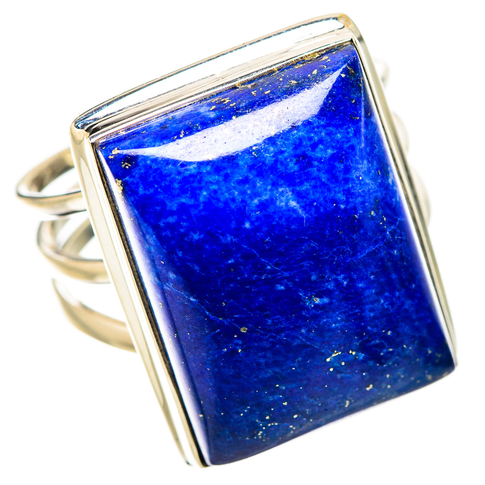 Lapis Lazuli Rings handcrafted by Anasilvercos - RING131453 - Photo 2