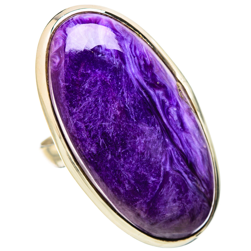 Charoite Rings handcrafted by Anasilvercos - RING131516 - Photo 2