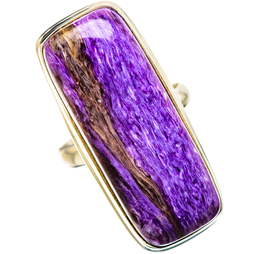 Charoite Rings handcrafted by Anasilvercos - RING131517 - Photo 2